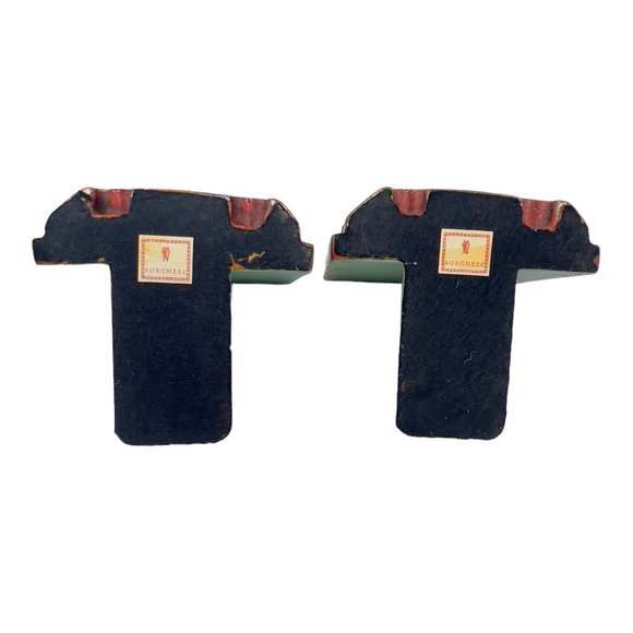 Borghese Vintage Bookends Gold Gilt Floral Design - Picture 9 of 12